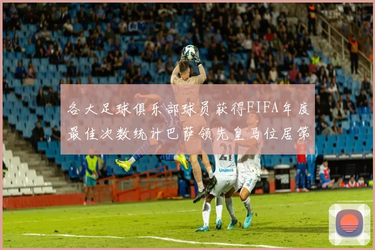 各大足球俱乐部球员获得FIFA年度最佳次数统计巴萨领先皇马位居第二
